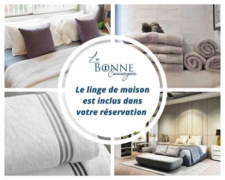 Le Murmure Du Palmier * Mer A 2 Min * Parking Prive * Terrasse لا غراند موت المظهر الخارجي الصورة